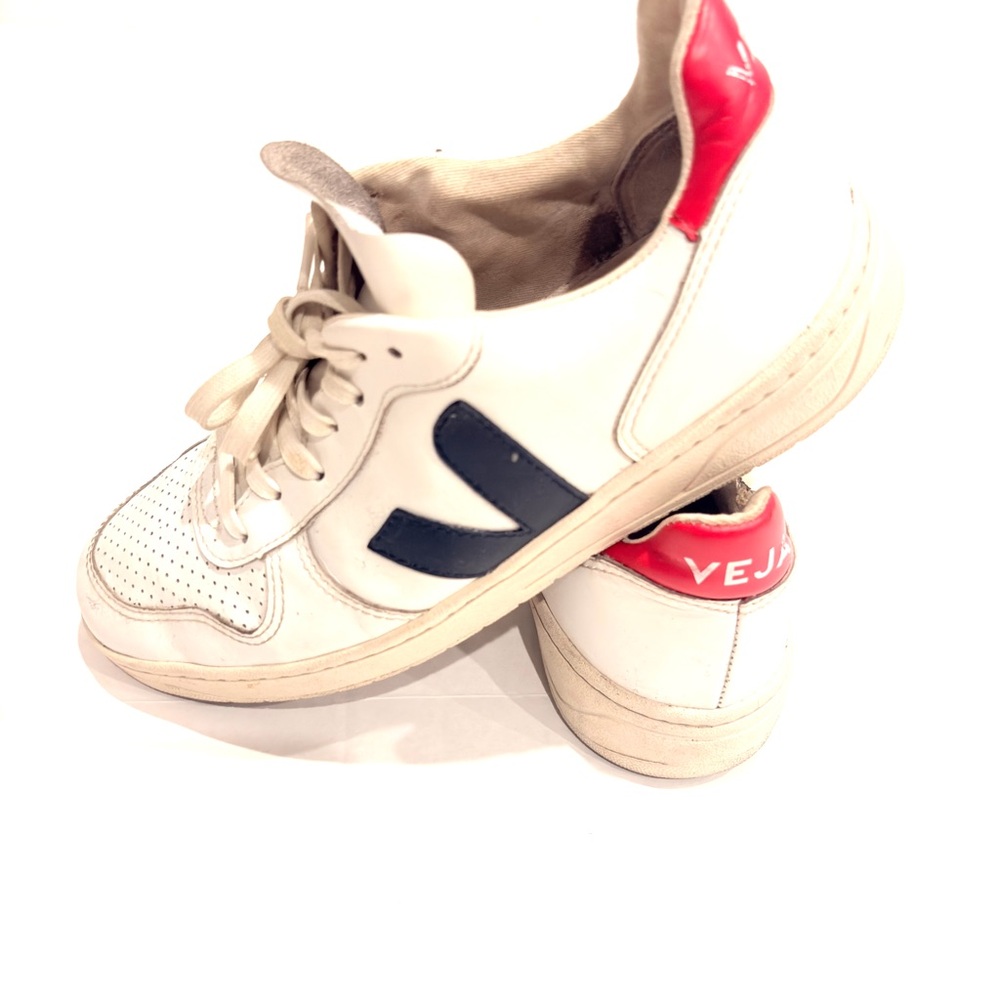 Veja  V 10 Women White sneakers size 10 W - Picture 8 of 14